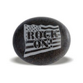 Large Etched Logo Stone (2.75" to 3")